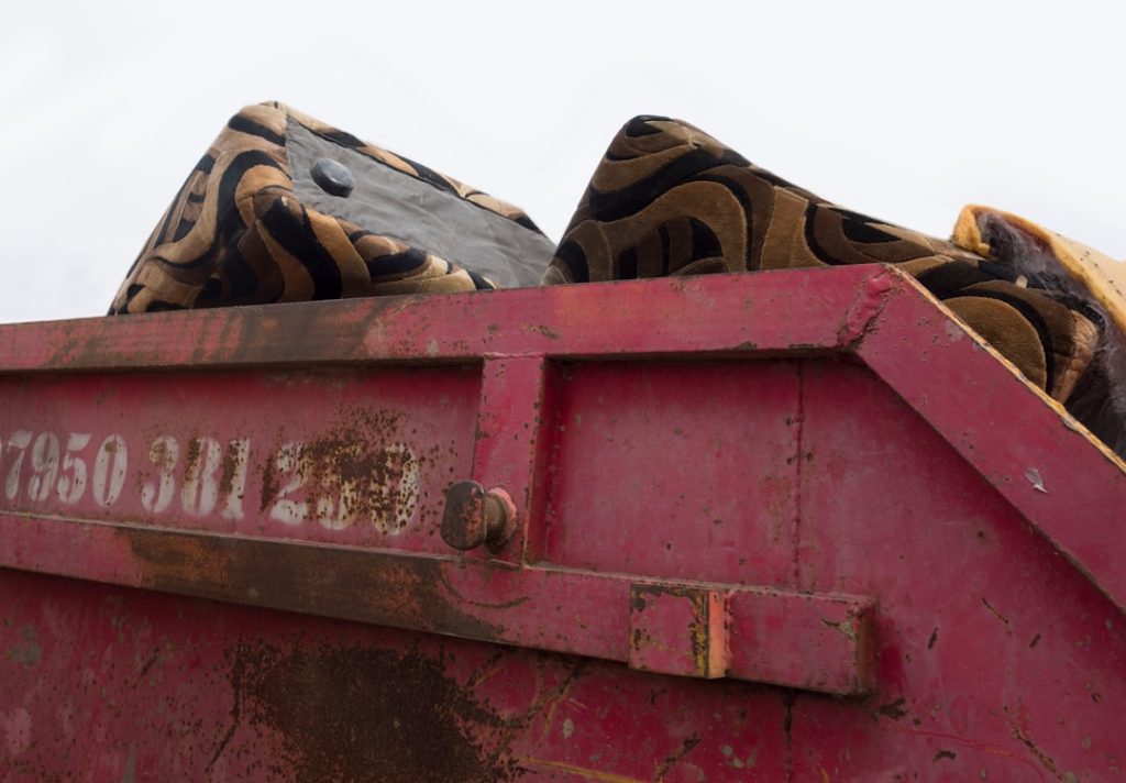 Roll-off dumpster rental near me delivered in Phoenix metro neighborhood