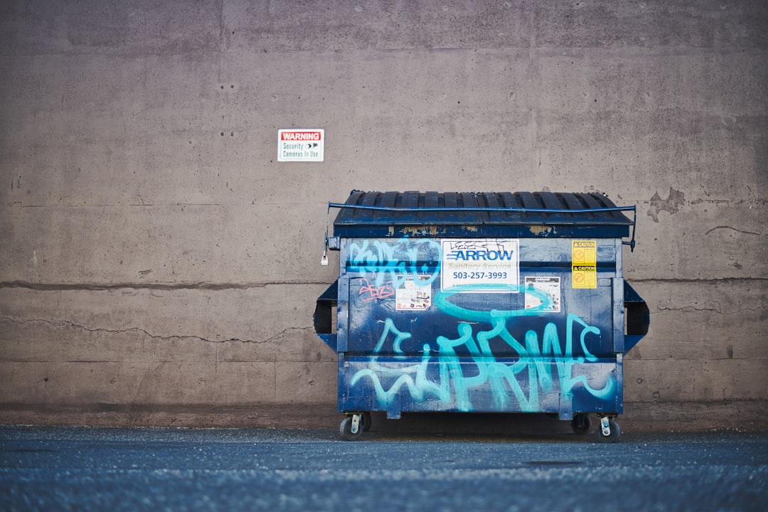 Phoenix dumpster with construction debris showing what can go in dumpster